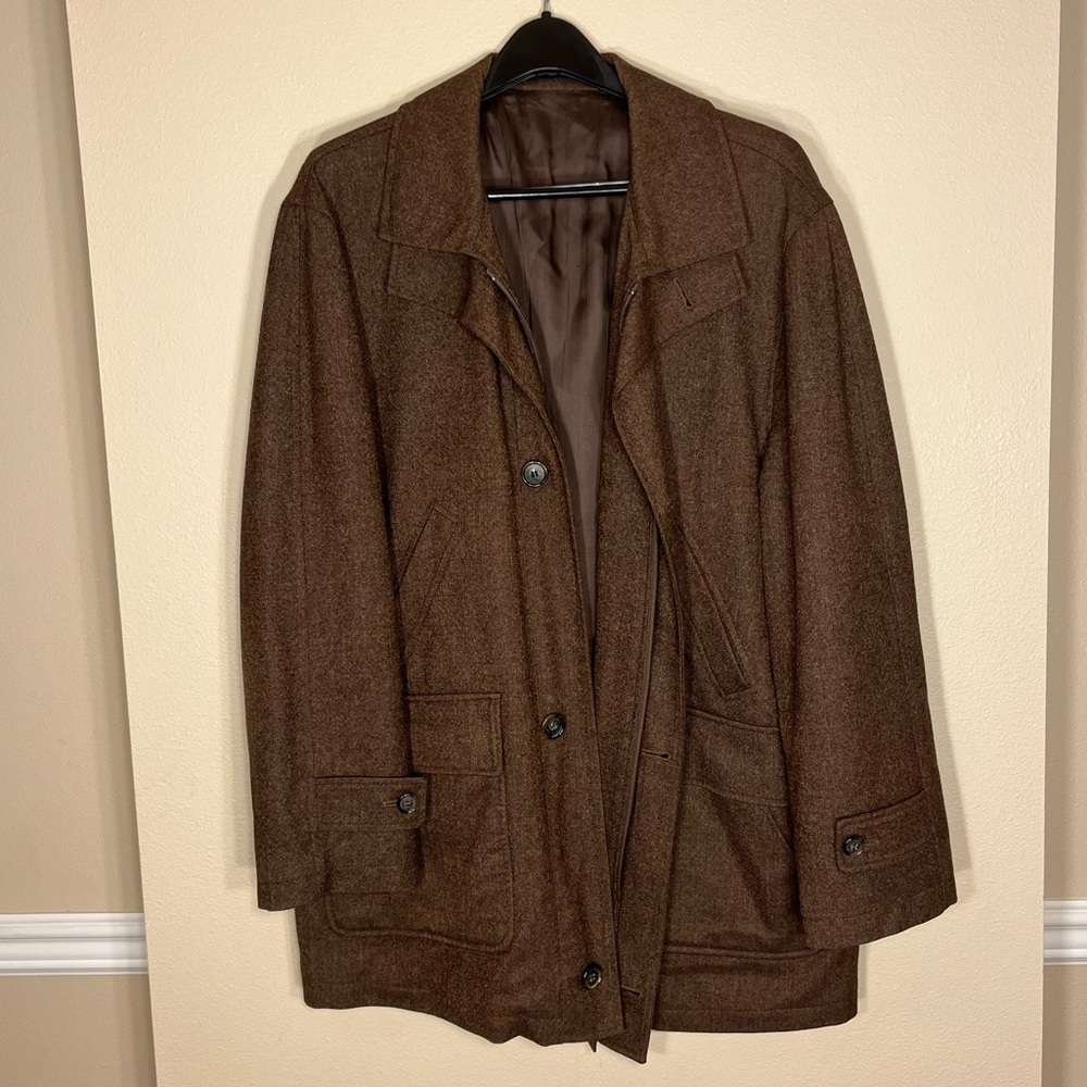 Nordstrom Men’s Brown Wool Sports Coat